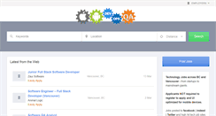Desktop Screenshot of bctechnologyjobs.com